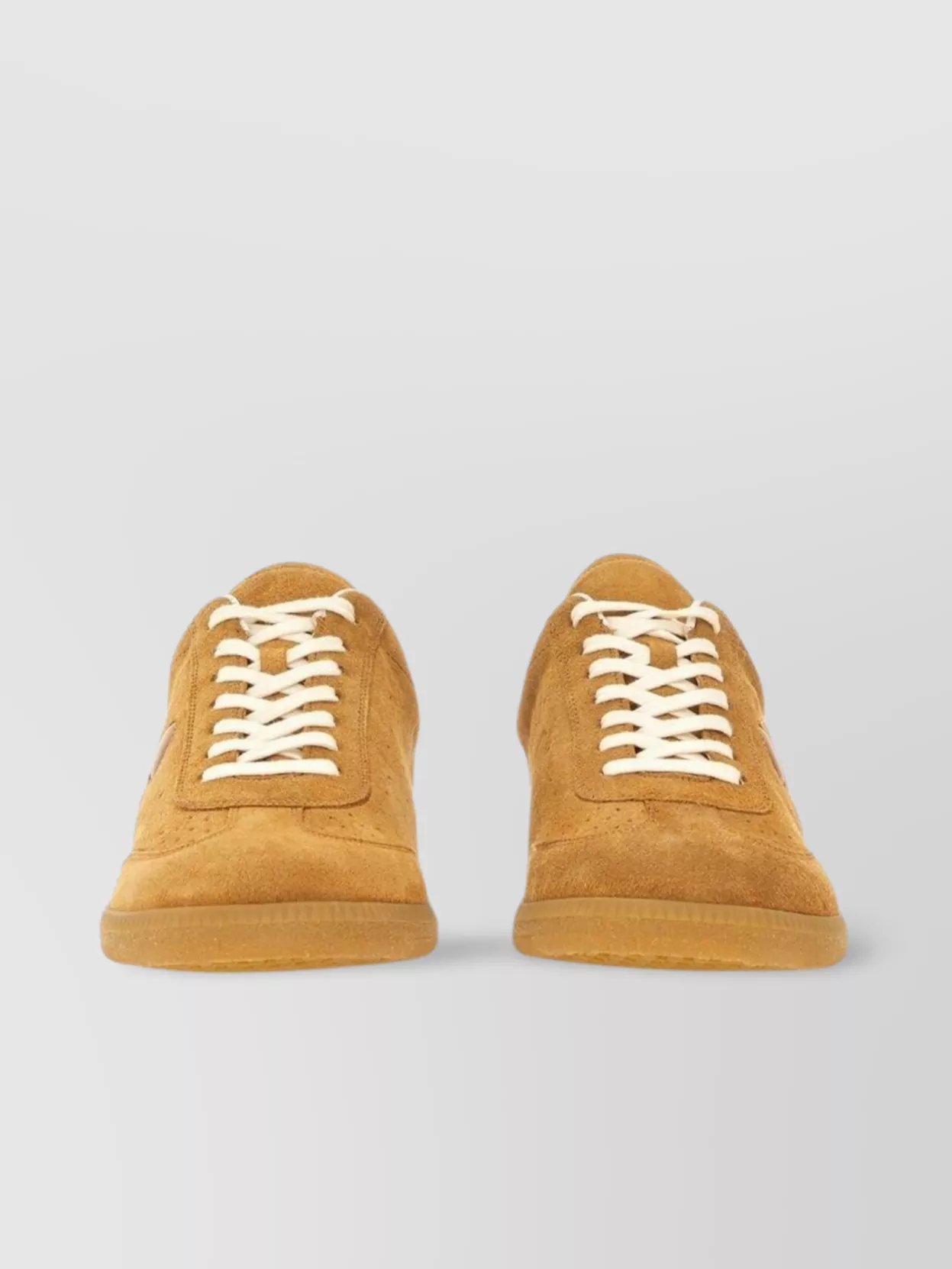 Isabel Marant Suede Perforated Sneakers Rubber Sole