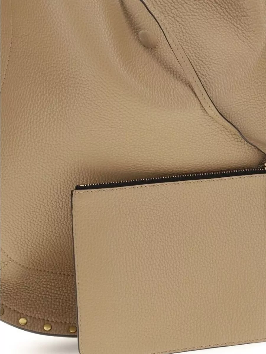 Isabel Marant Na Calf Leather Tote Bag