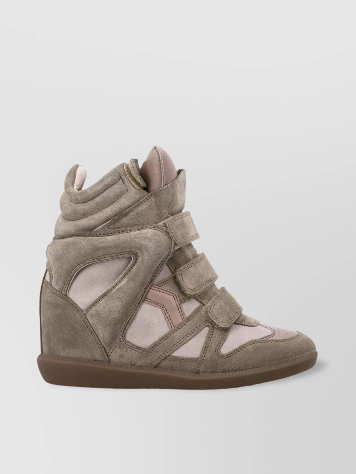 Isabel Marant Hidden Heel High Top Sneakers