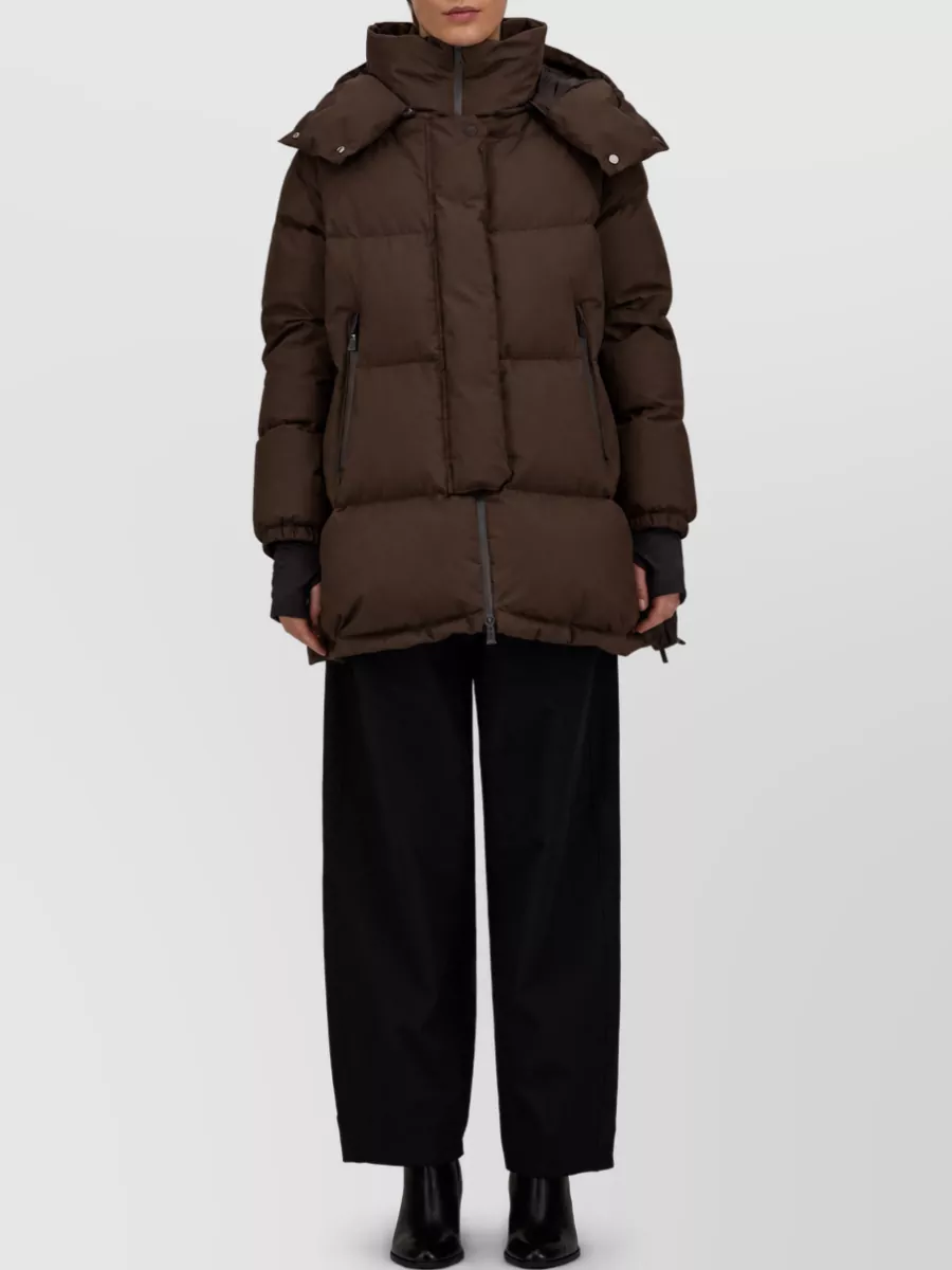 Herno Quilted Relaxed-Fit Hooded Puffer Jacket