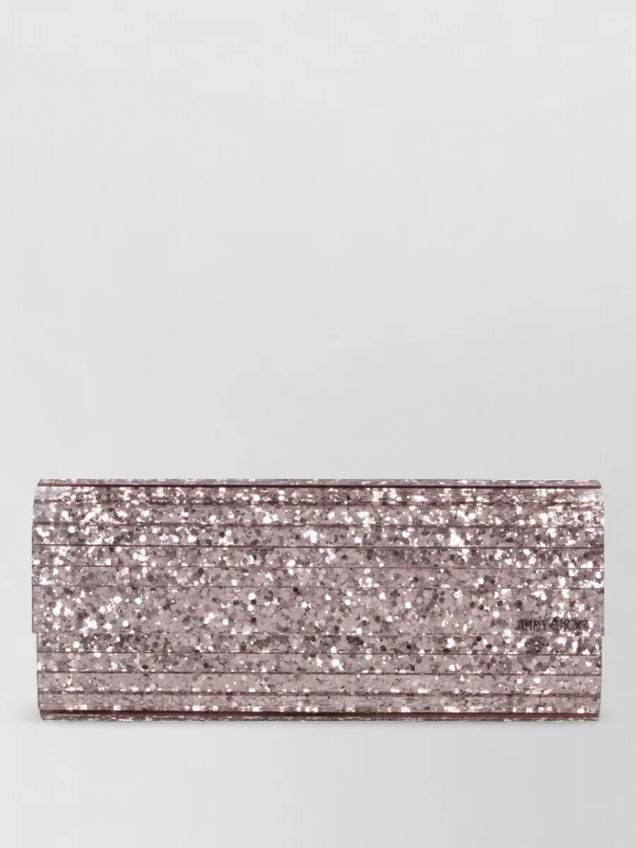 Jimmy Choo Sweetie Embellished Acrylic Clutch Bag