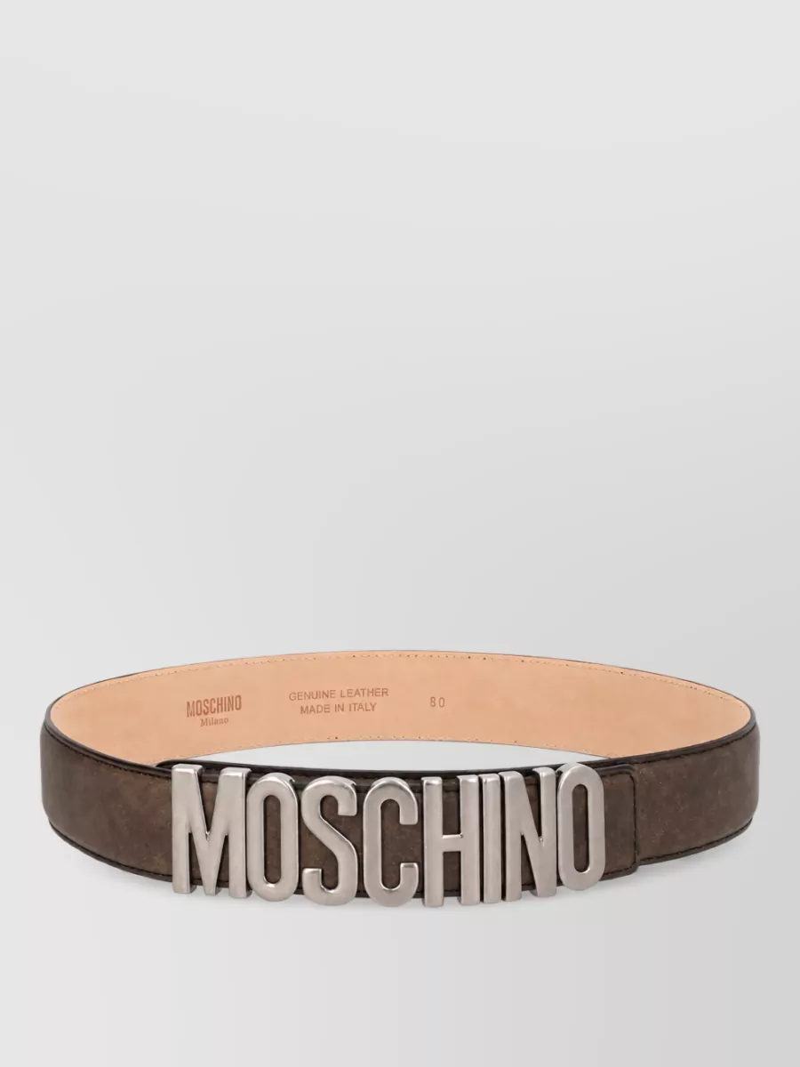 Moschino leather belt