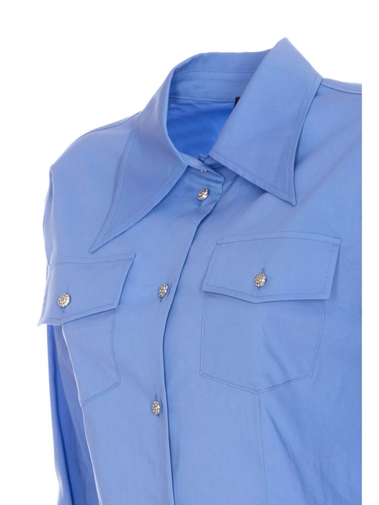 Liu Jo Shirt With Jewel Detail On Cuffs