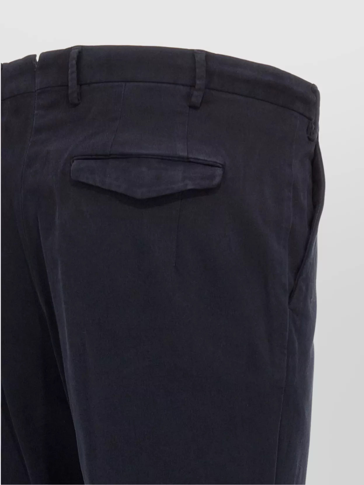 Pt Torino Tailored Trousers With Pockets And Loops