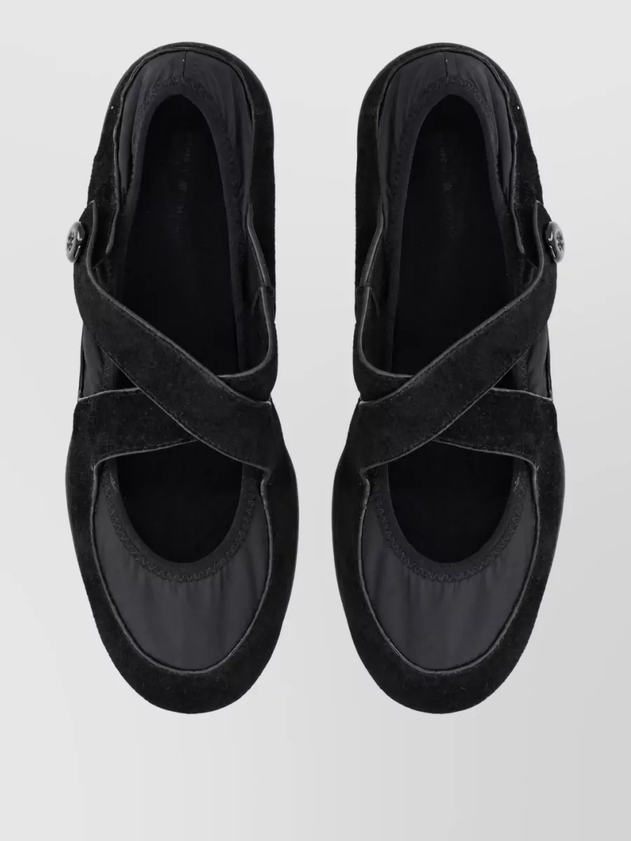 Tory Burch Romy Sport Mary Jane Rubber Sole Loafers