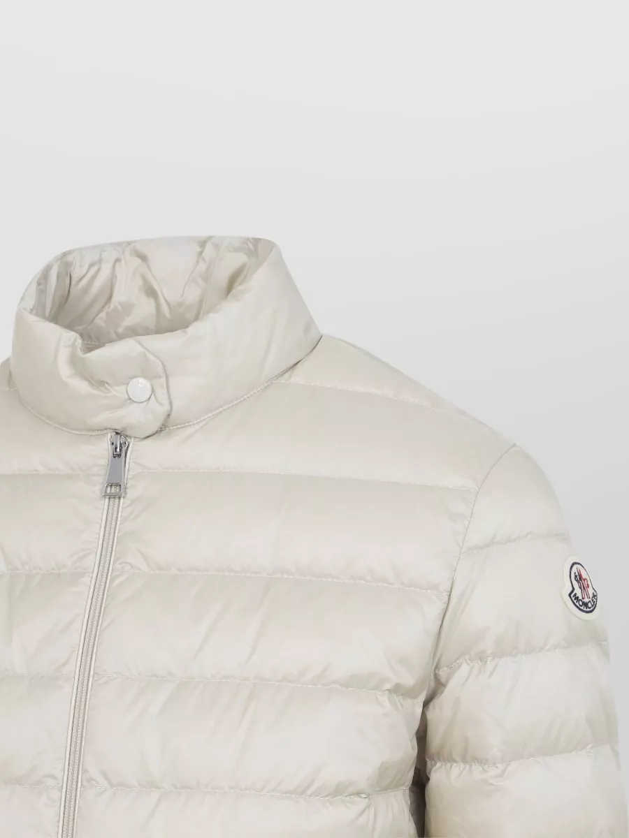 Moncler Down Quilted Slim-Fit Short Parka Coat