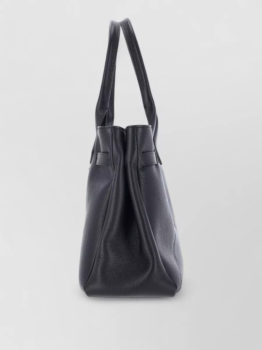 Ballantyne Tote Bag Structured Shape Detachable Strap Handles