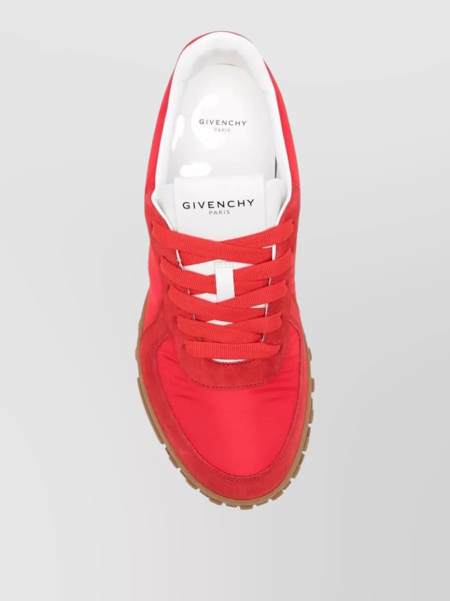 Givenchy Paneled Leather Low-Top Sneakers