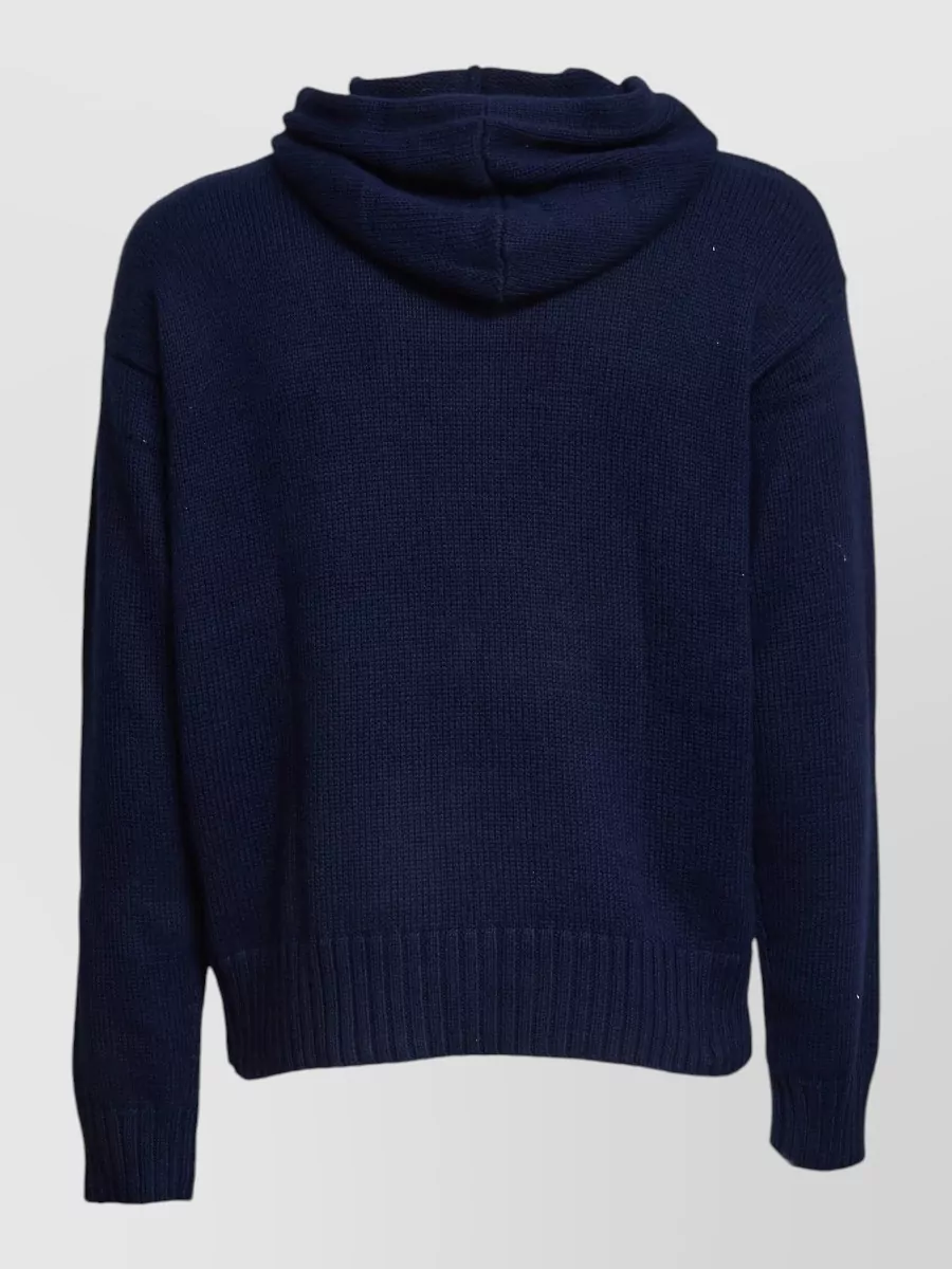 Polo Ralph Lauren Cotton Logo Hooded Jumper