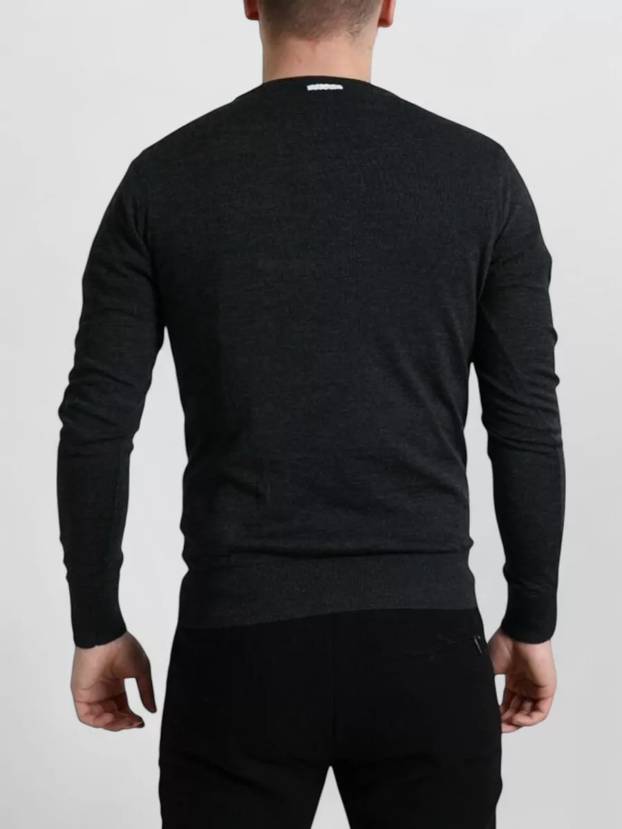 Dolce&Gabbana Wool Crew Neck Sweater