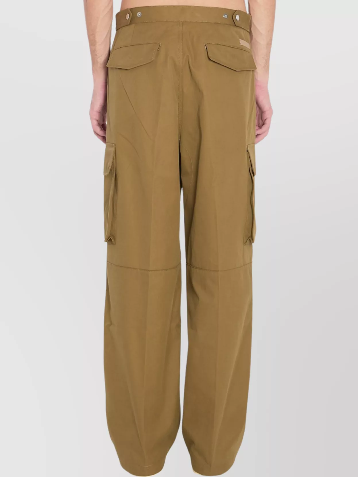 Ami Paris Utility Trousers Adjustable Hems