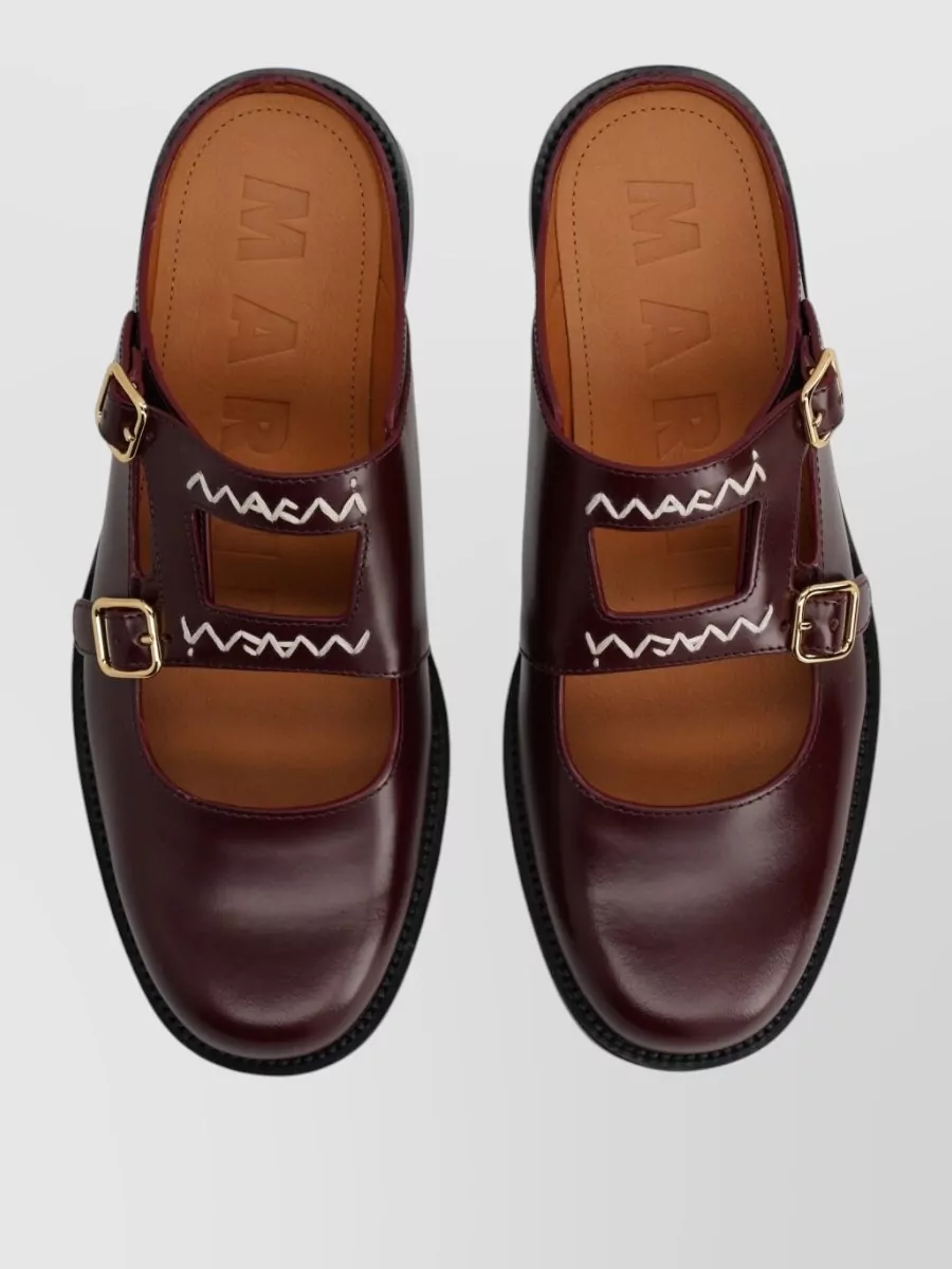 Marni Leather Mules
