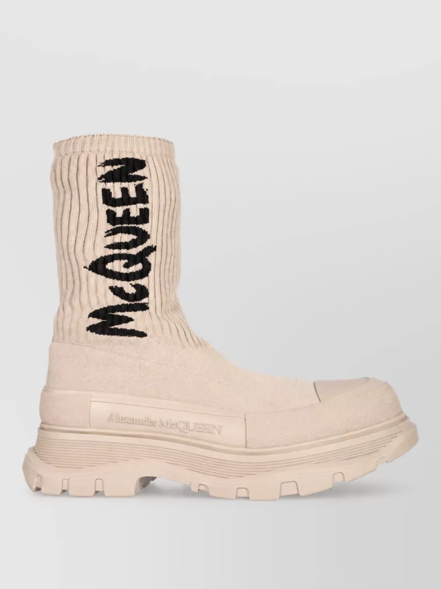 Alexander McQueen tread slick hi-top sneakers