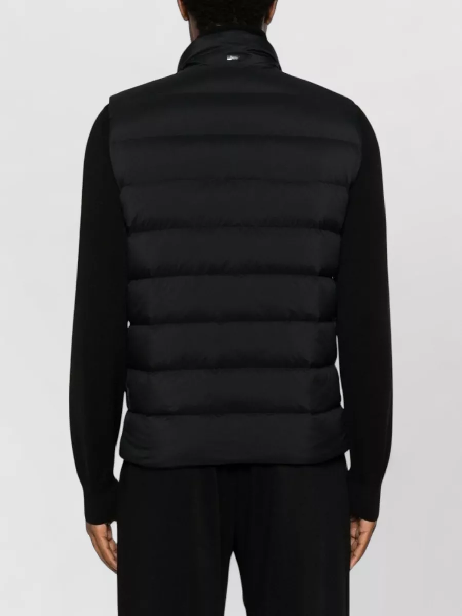 Herno Silk Down Quilted Sleeveless Padded Coat