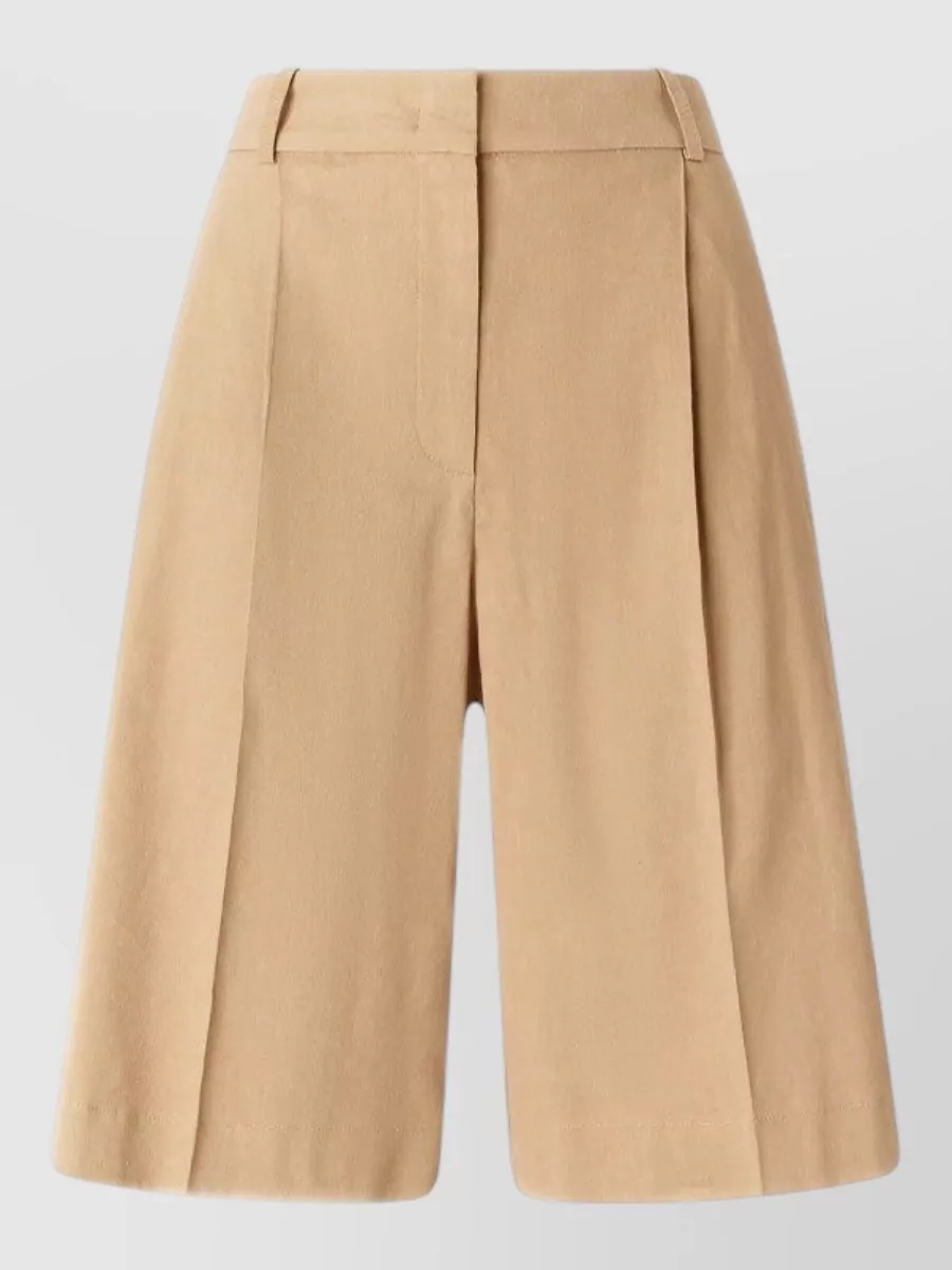 Pinko linen bermuda shorts
