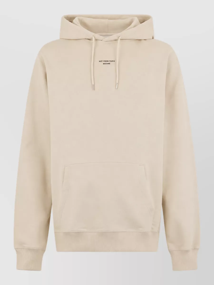 Drôle De Monsieur cotton hoodie