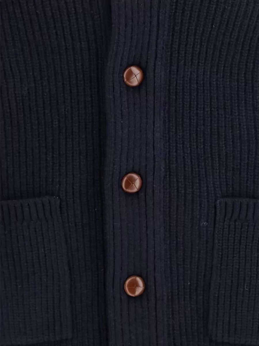 Barbour Wool Shawl Collar Cardigan