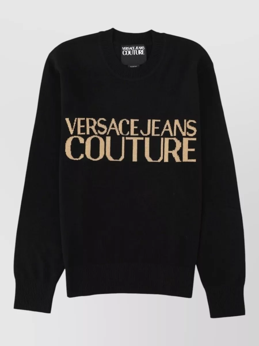 Versace Jeans Couture logo-print jumper