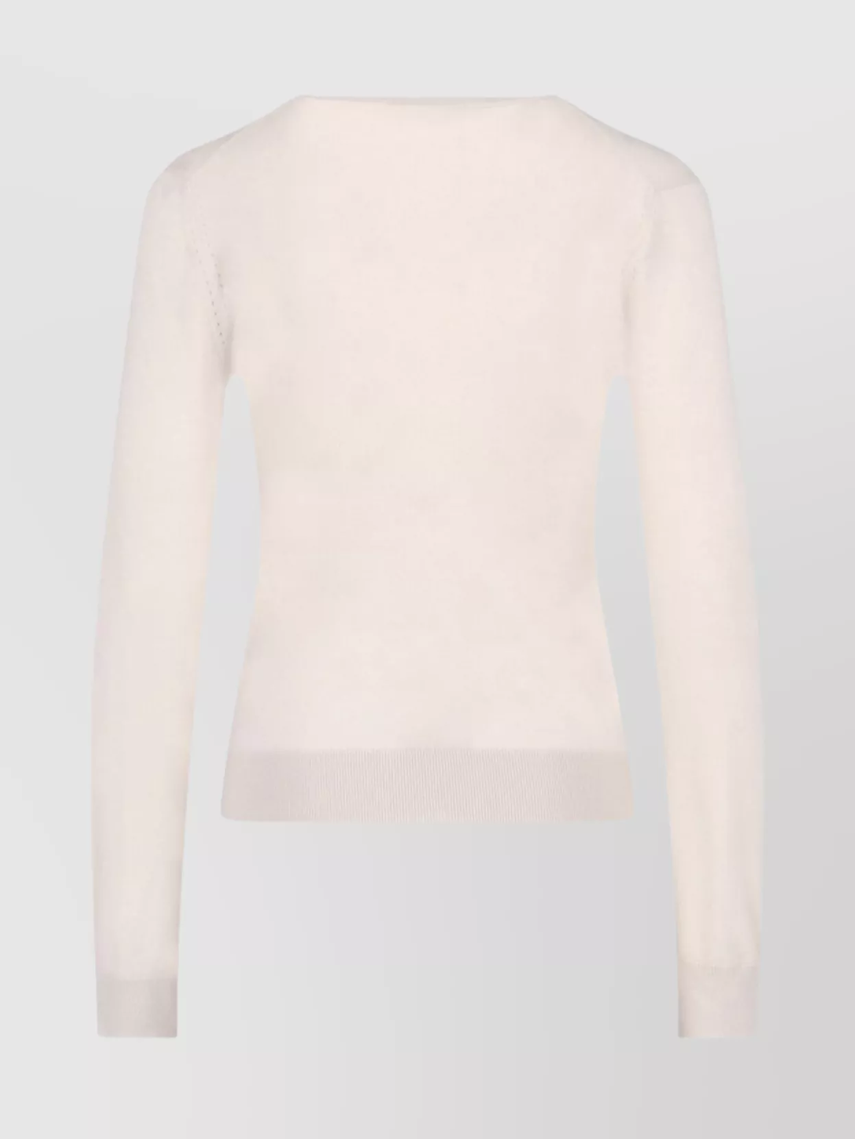 Loro Piana Classic V-Neck Knitwear With Ribbed Details