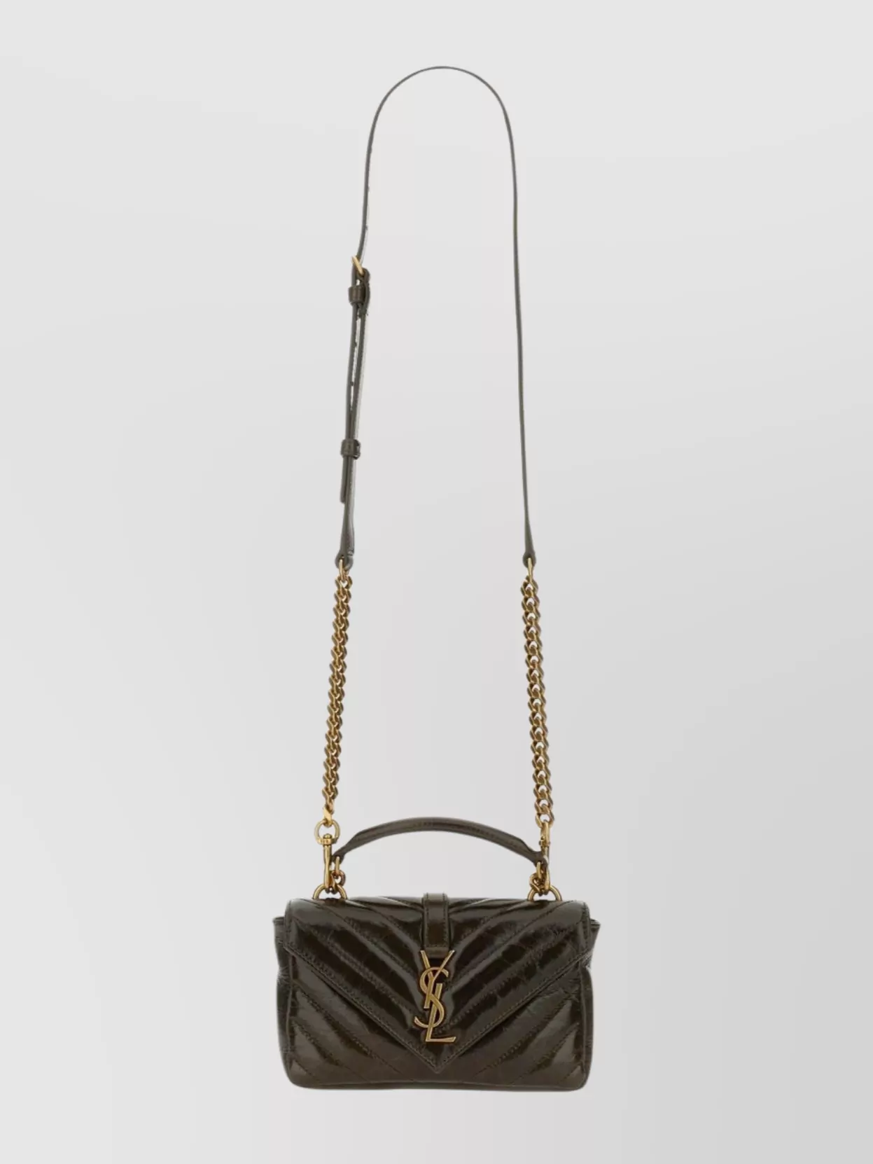 Saint Laurent Mini Chain Bag Quilted Design