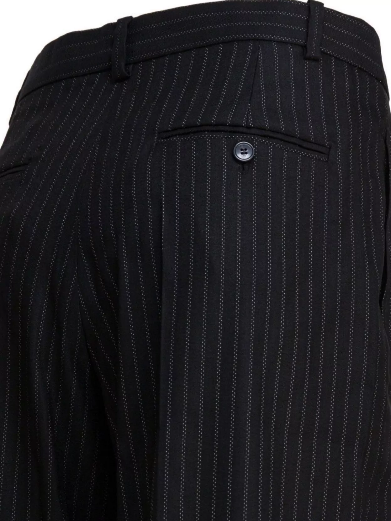 Isabel Marant Striped Trousers With Belt Loops And Ring