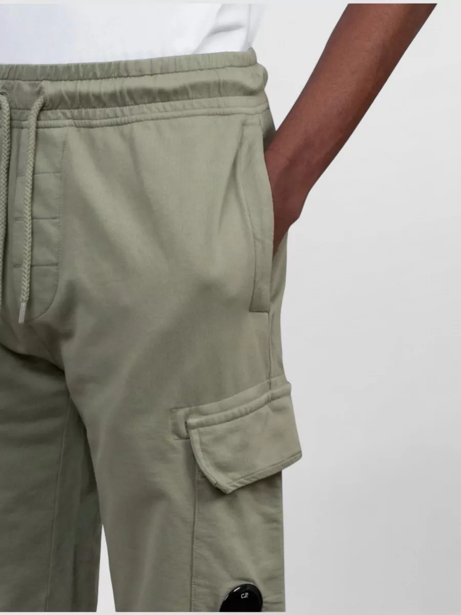 C.p. Company Mens Cargo Shorts Elastic Waist Pockets