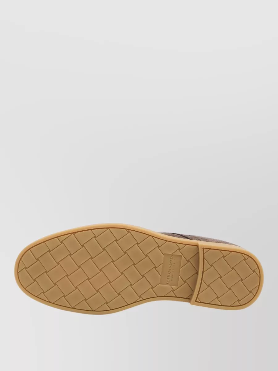 Bottega Veneta Leather Suede Ankle Boots