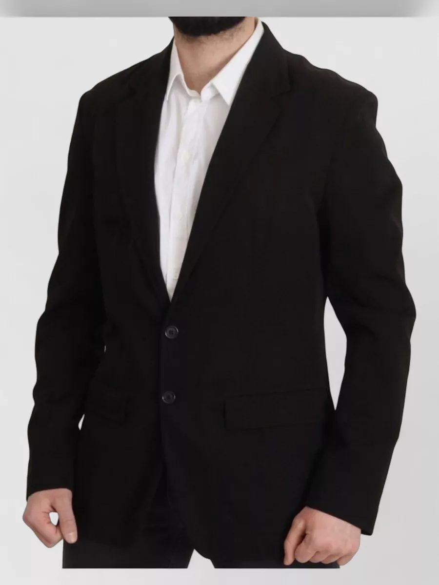 Dolce&Gabbana Virgin Wool Single-Breasted Blazer