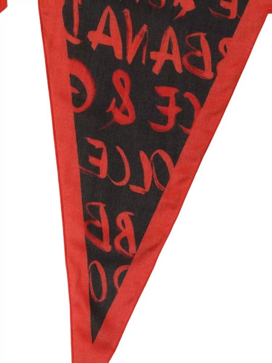 Dolce&Gabbana Cashmere Modal Logo-Print Scarf