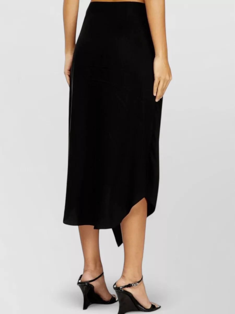 Diesel Cupro Midi Skirt