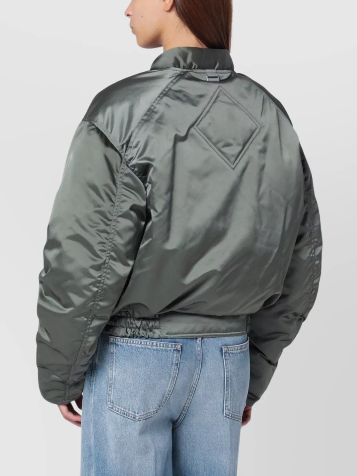 Canada Goose Bomber Jacket With Snap Button Pocket In Green