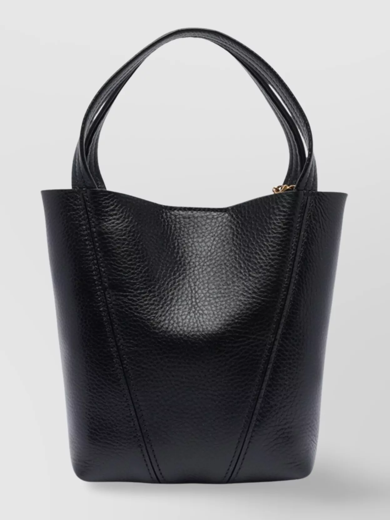 Chloé Structured Shoulder Bag Gold Hardware
