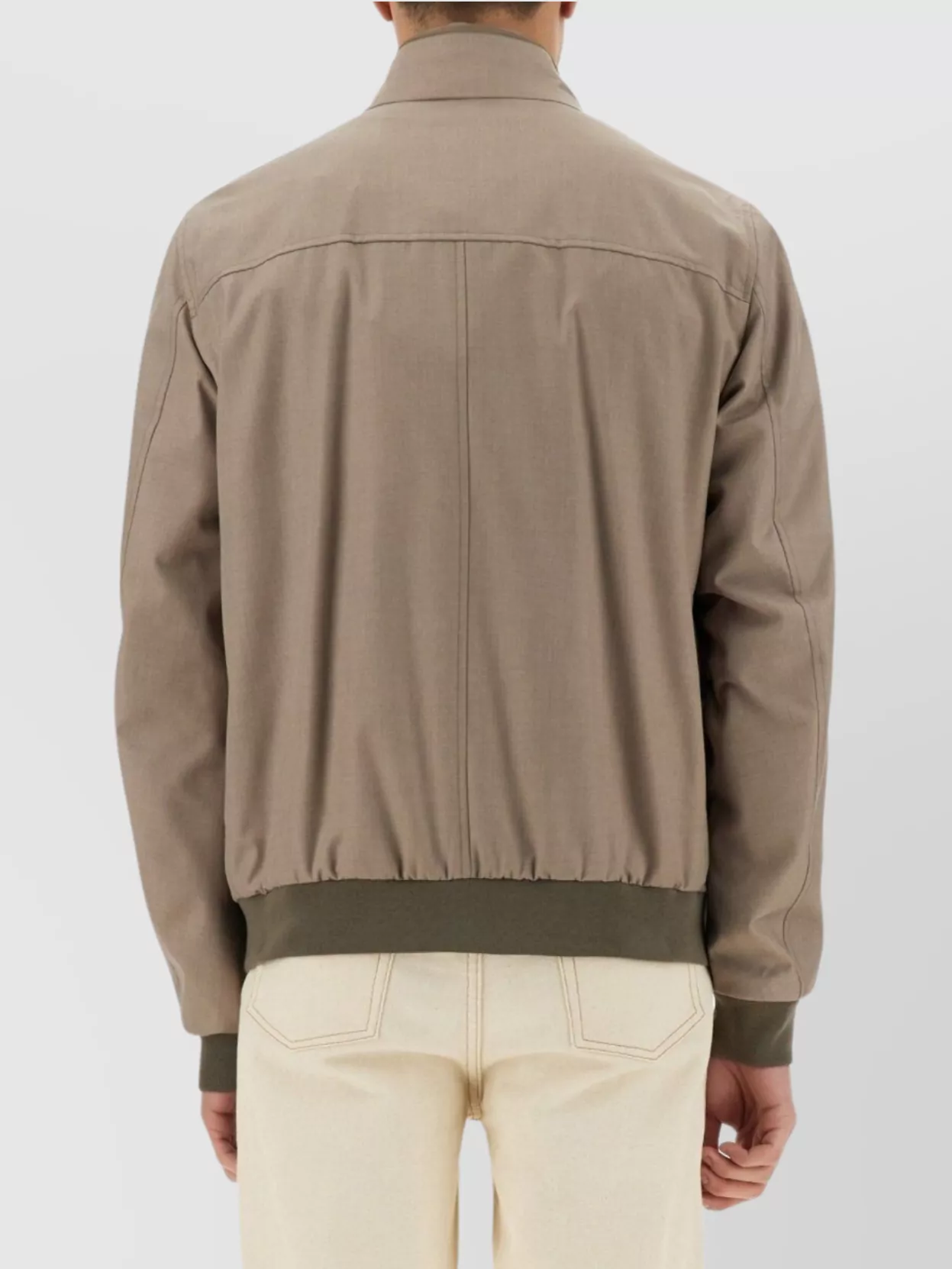 Moorer High Collar Side Pockets Jacket