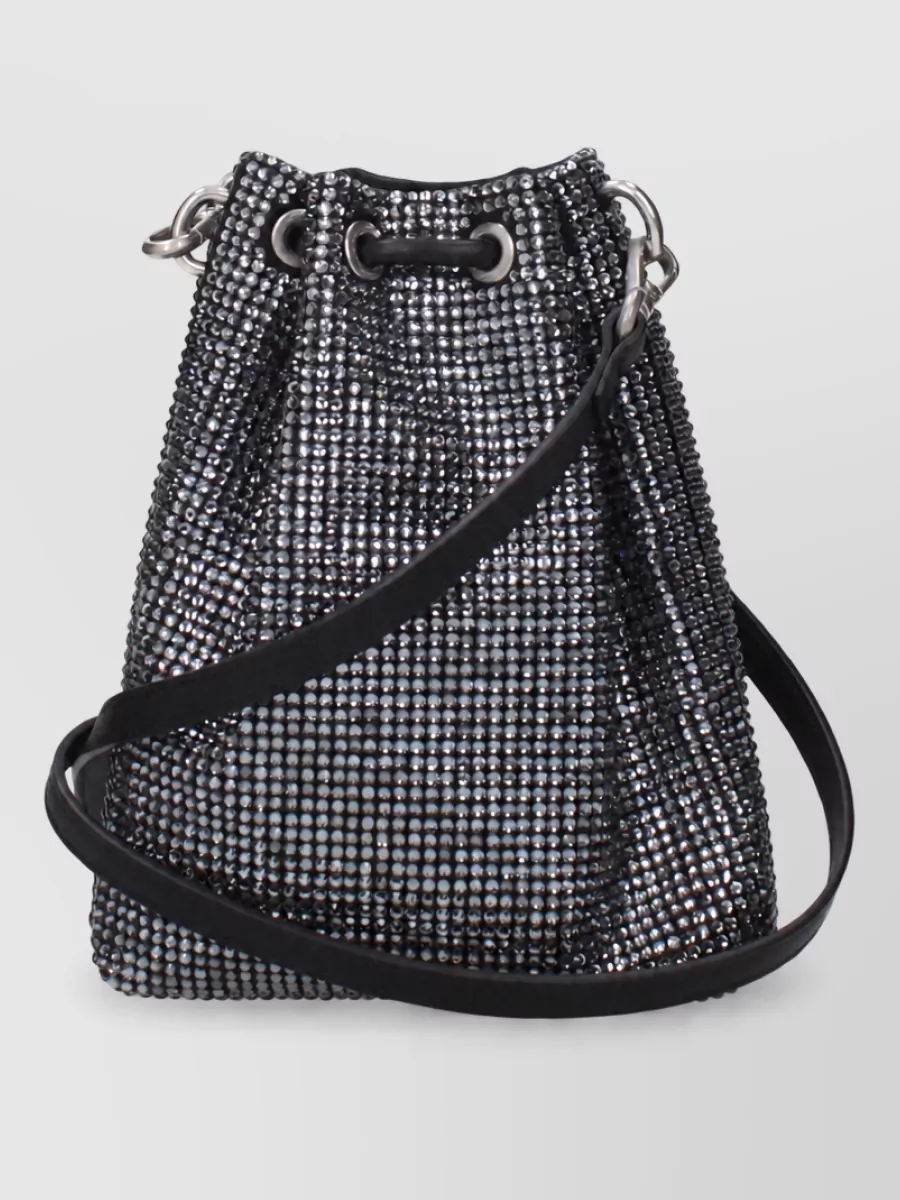 Jimmy Choo bon bon silk bucket bag