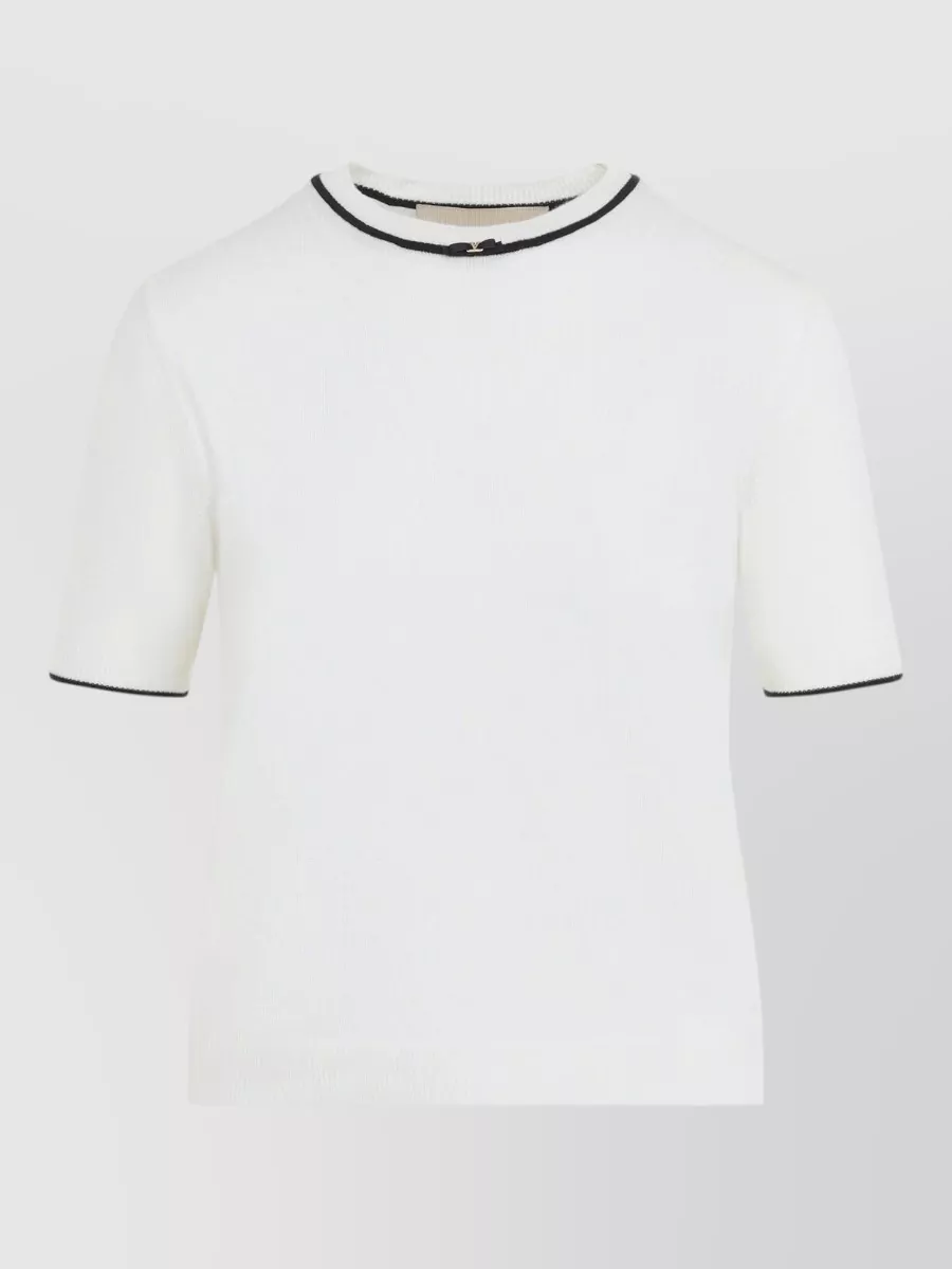 Valentino virgin wool knit t-shirt