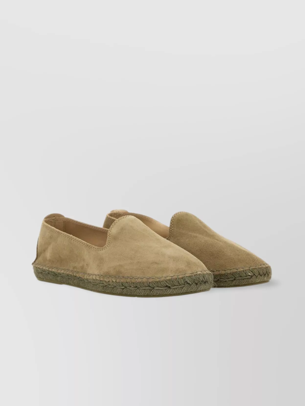 Manebi Suede Round Toe Espadrilles