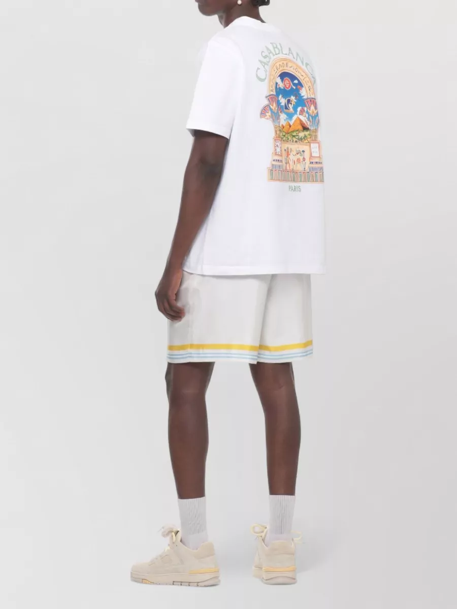 Casablanca Cotton Graphic Short-Sleeve T-Shirt