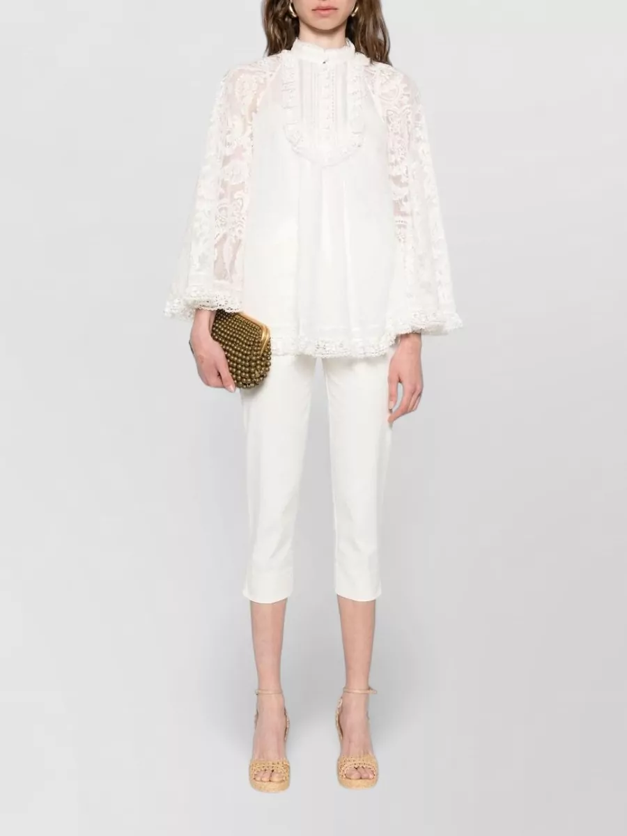 Zimmermann Lace Tunic Blouse