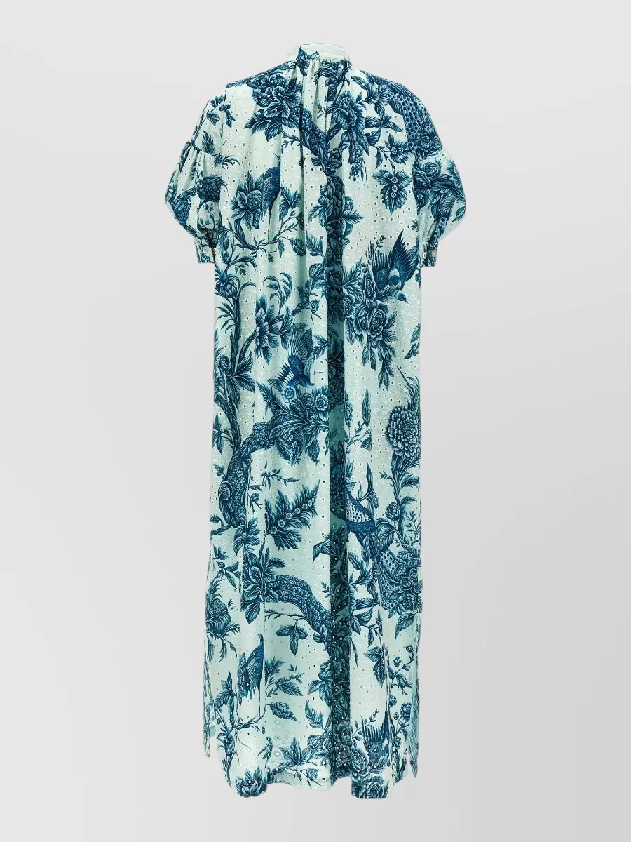 F.r.s For Restless Sleepers Cotton floral-print maxi dress