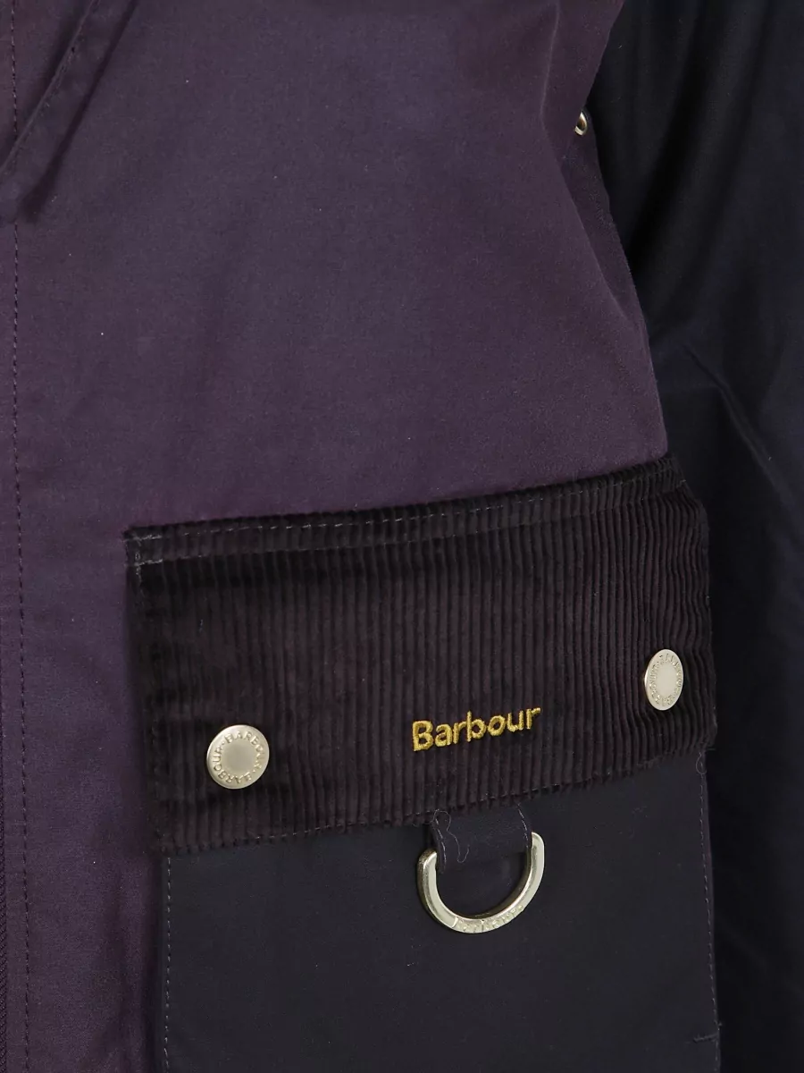 Barbour Carville Wax Single Breasted Coat