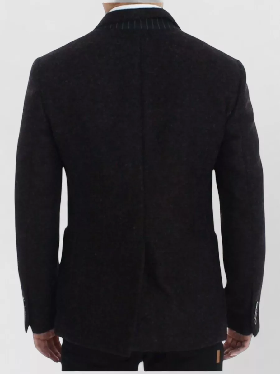 Dolce&Gabbana Alpaca Single-Breasted Blazer