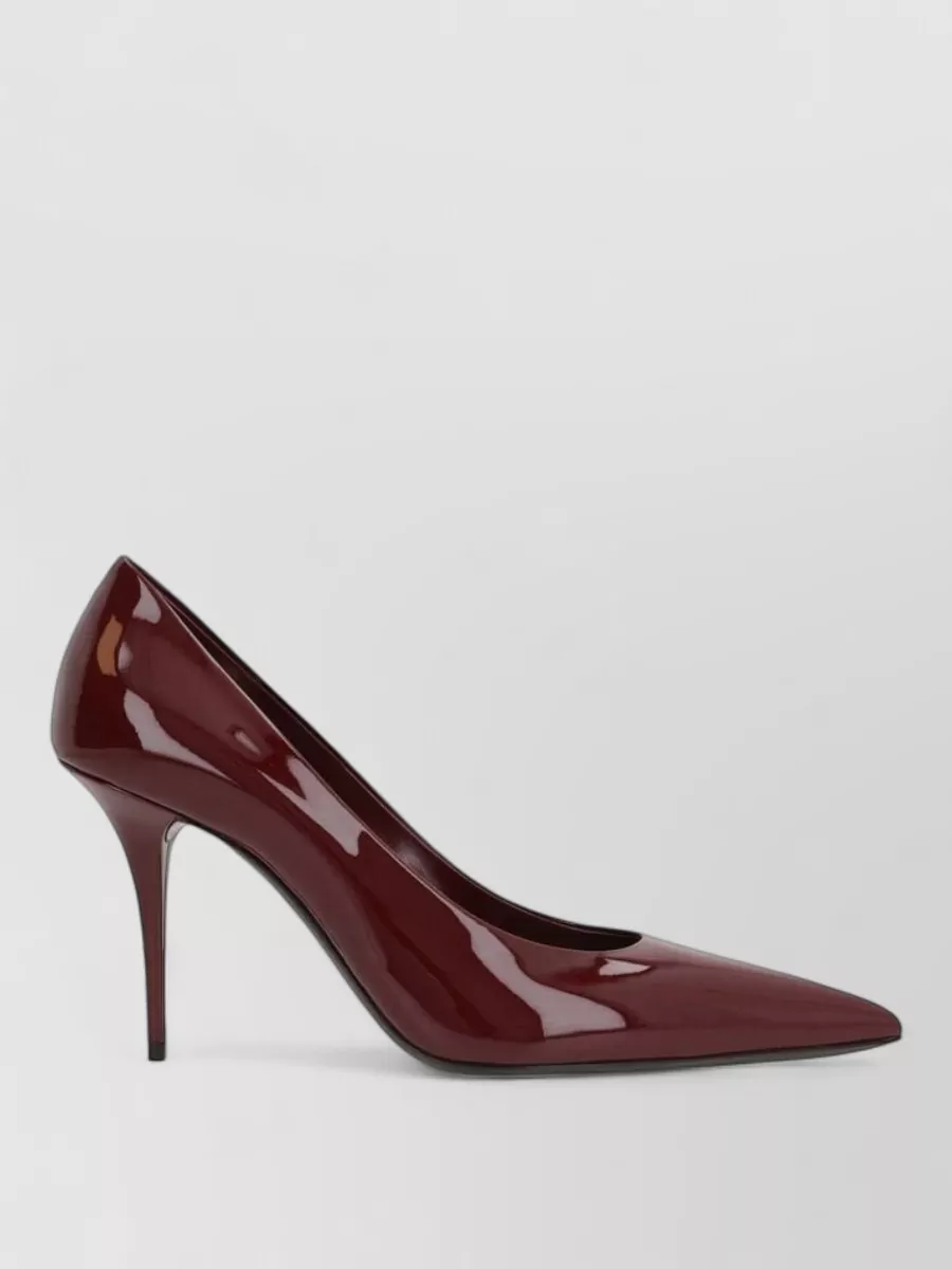 Saint Laurent Leather Platform Pumps