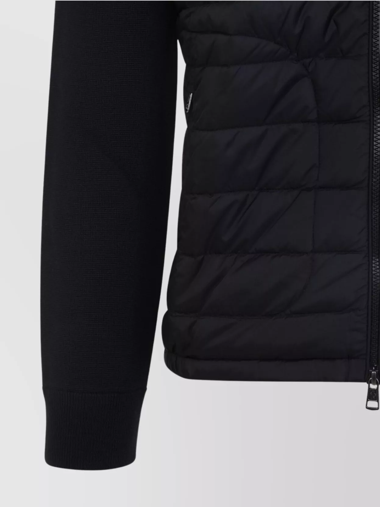 Moncler Padded Front Knit Cuffs