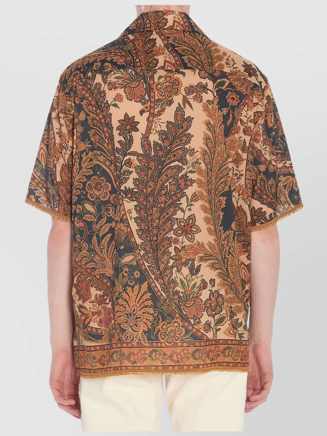Valentino Garavani Floral Print Bowling Shirt