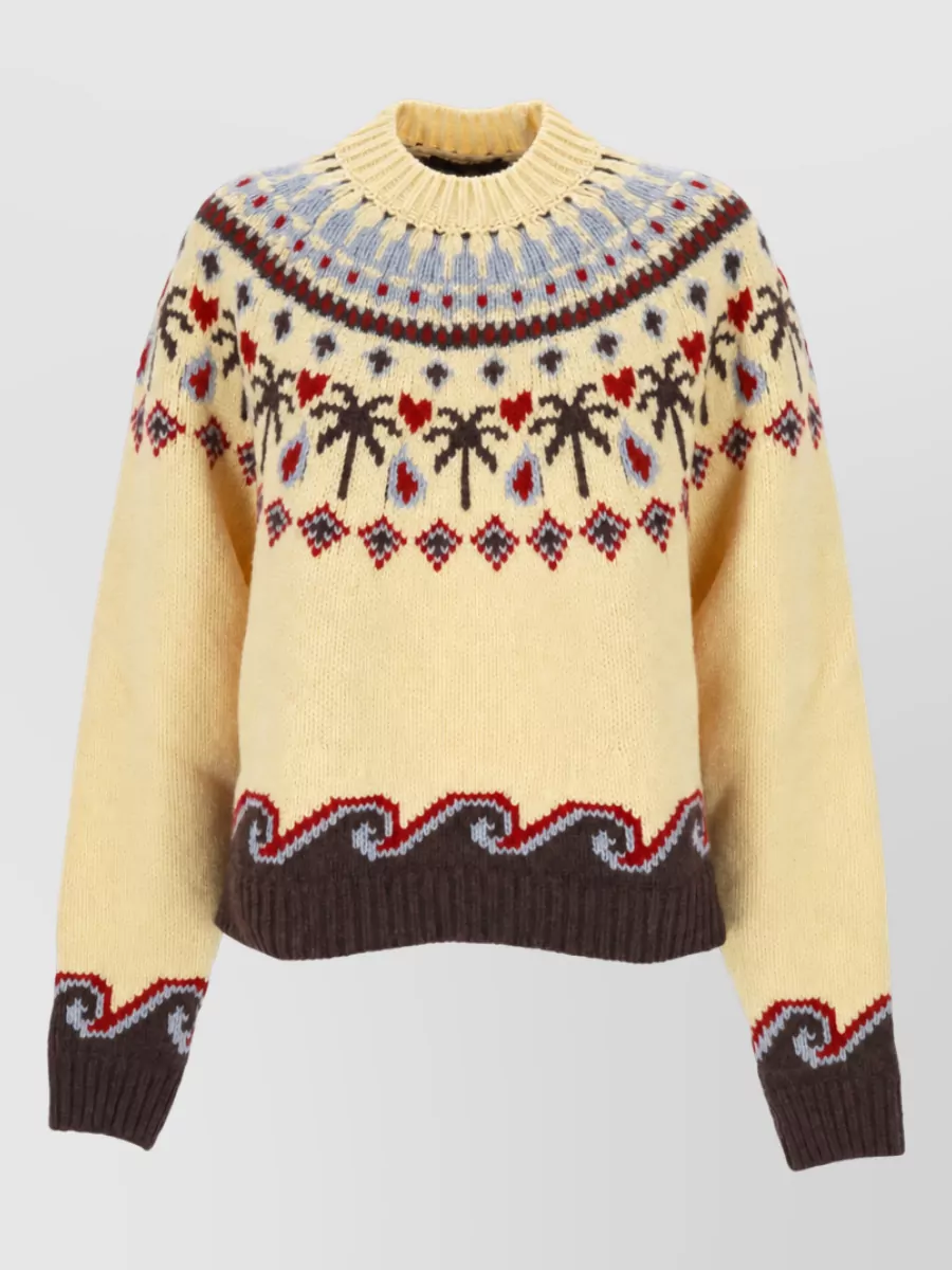 Alanui Crewneck Knitted Top