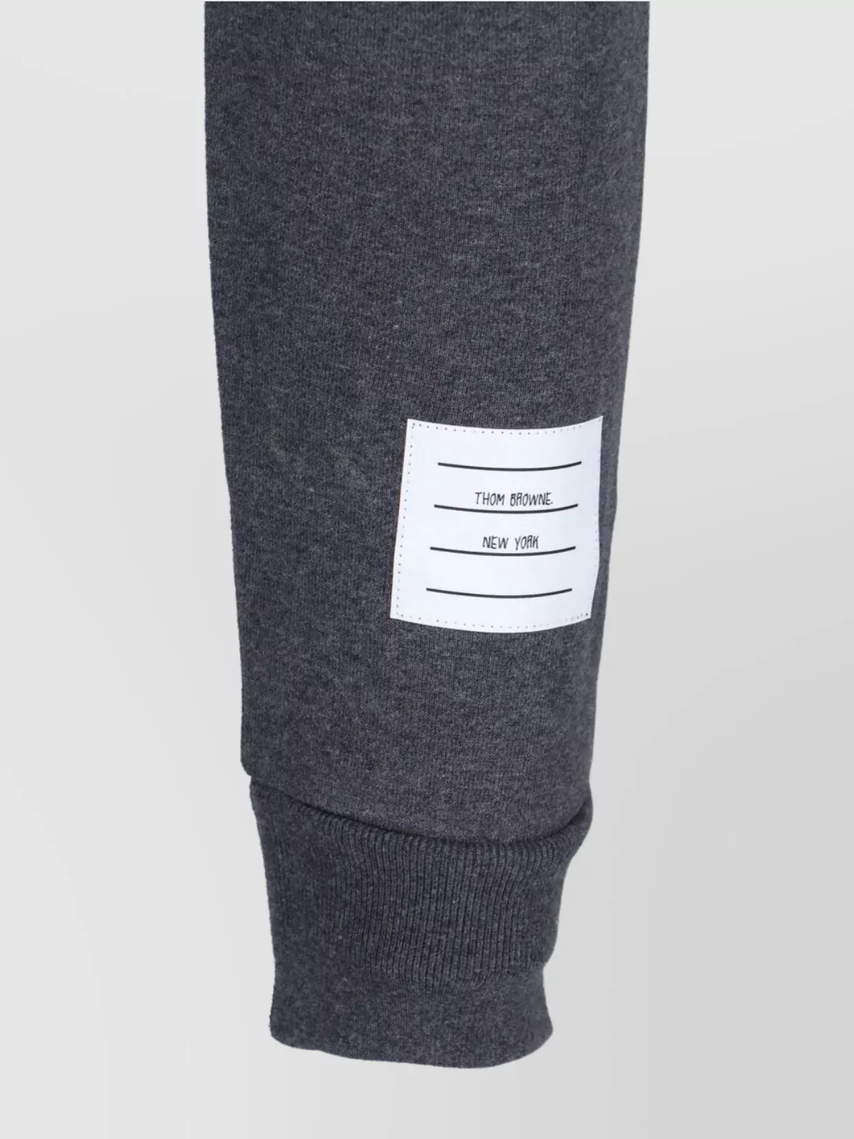 Thom Browne Straight Leg Trousers Drawstring Waist
