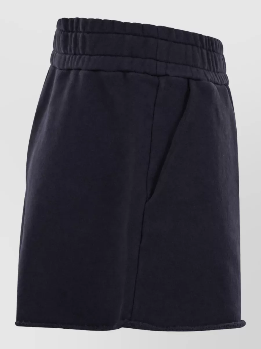 Autry Cotton Jersey Knee-Length Shorts