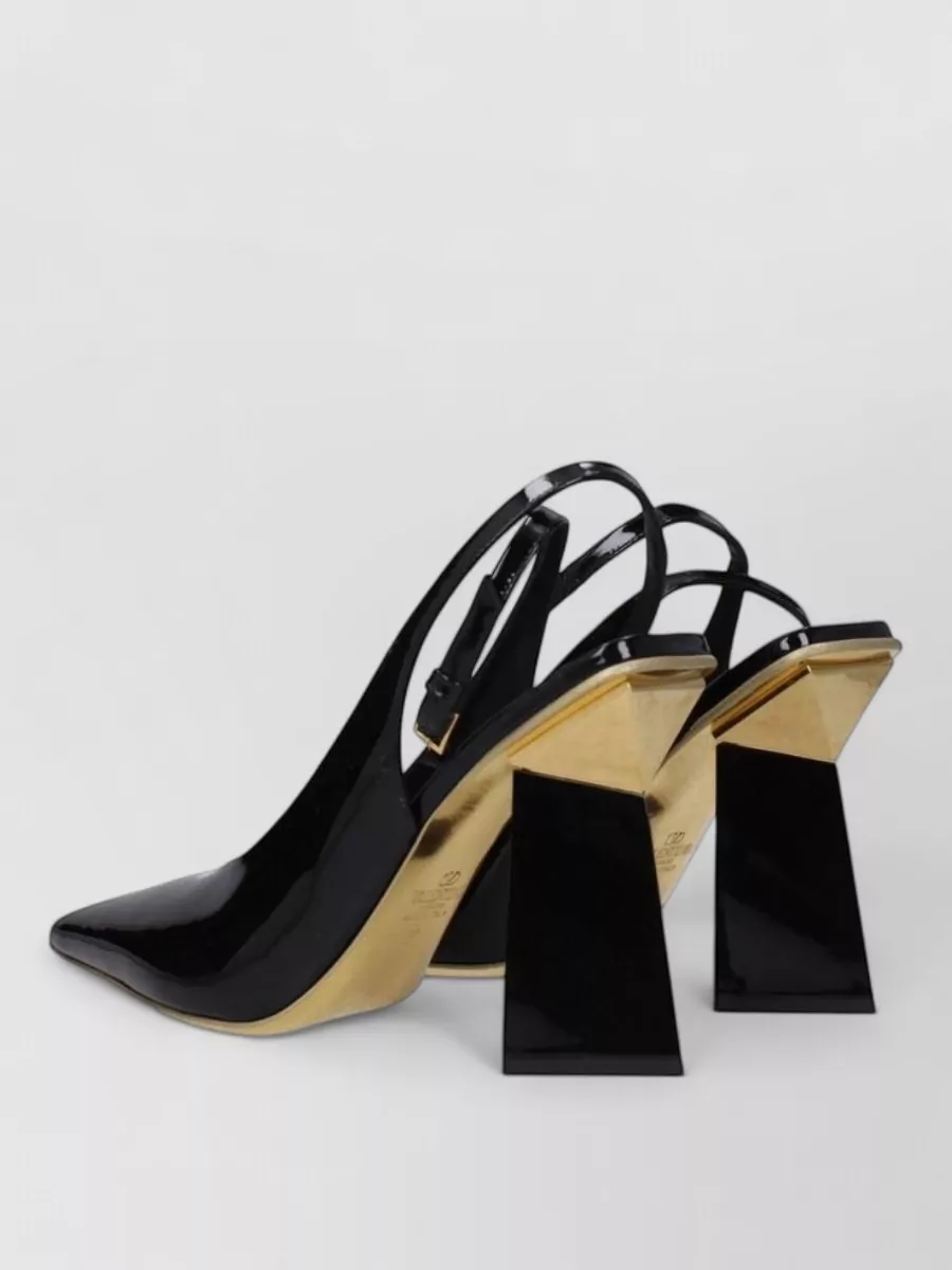 Valentino Garavani Patent Leather Slingback Sandals