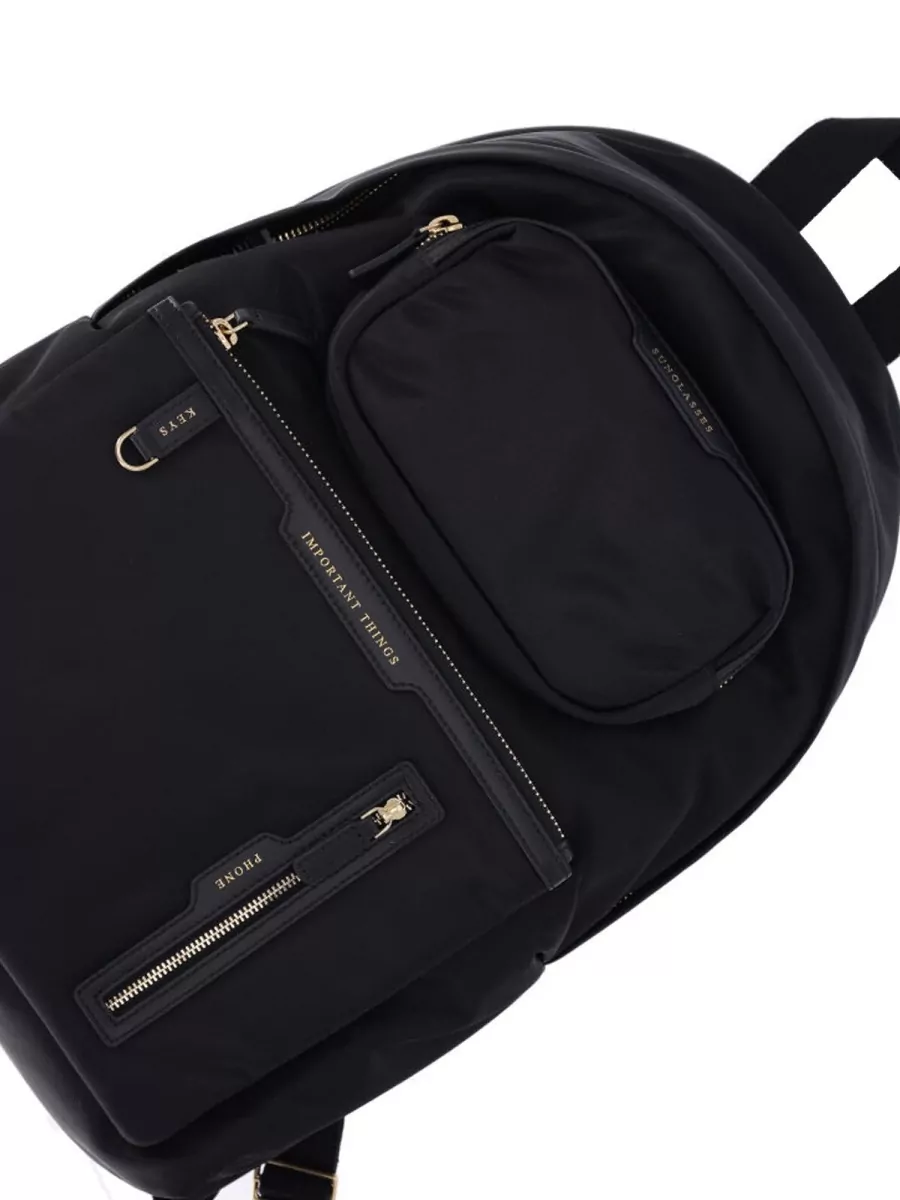 Anya Hindmarch Versatile Backpack Featuring Adjustable Straps