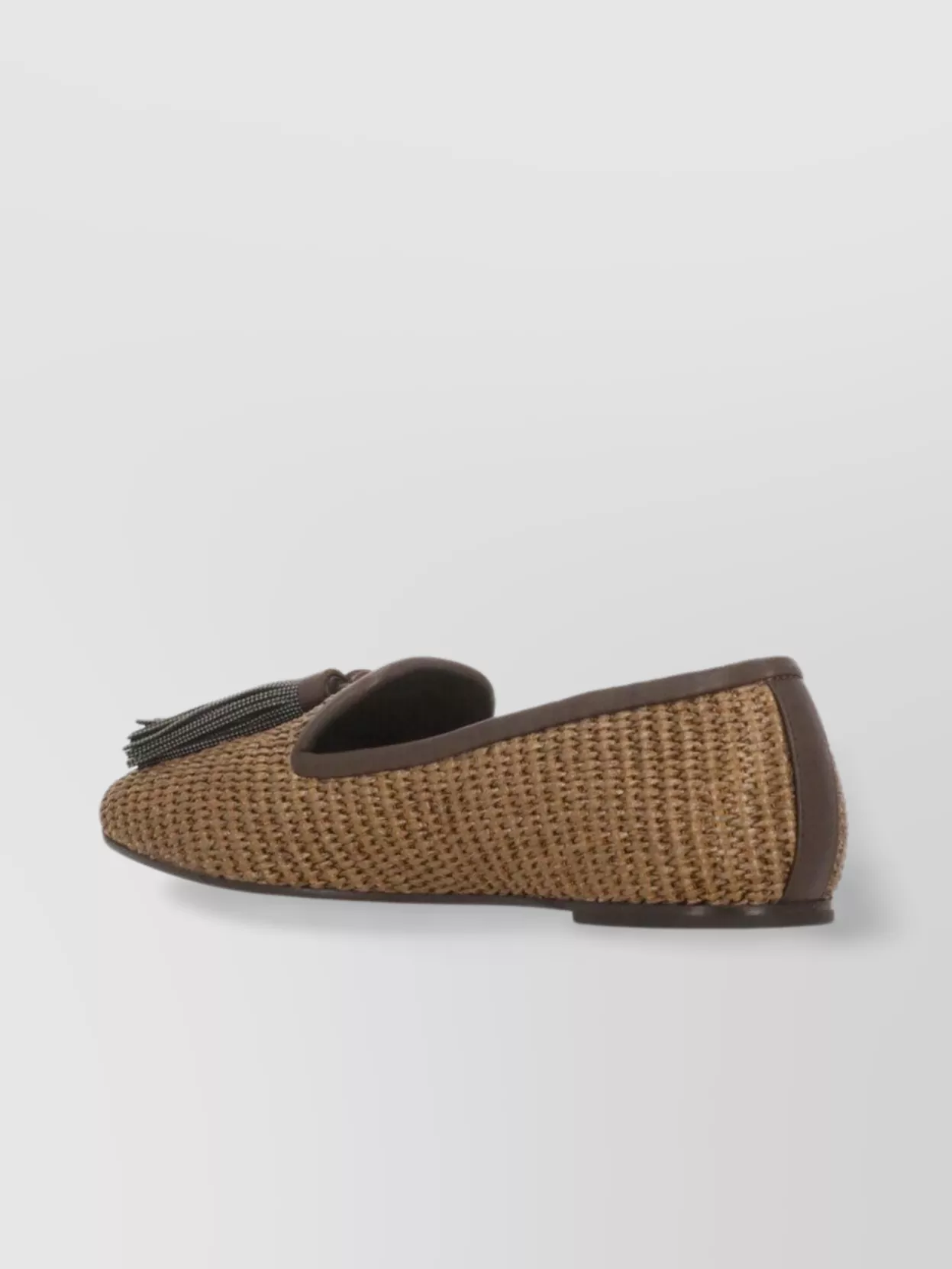 Brunello Cucinelli Woven Pattern Lace-Up Shoes